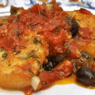 Baccalà con le olive