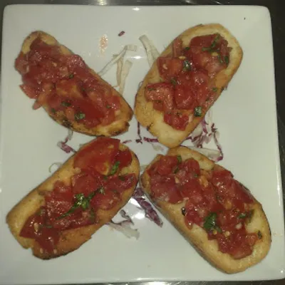 Sicilian Tomato Bruschetta - A Bright, Summery Antipasto