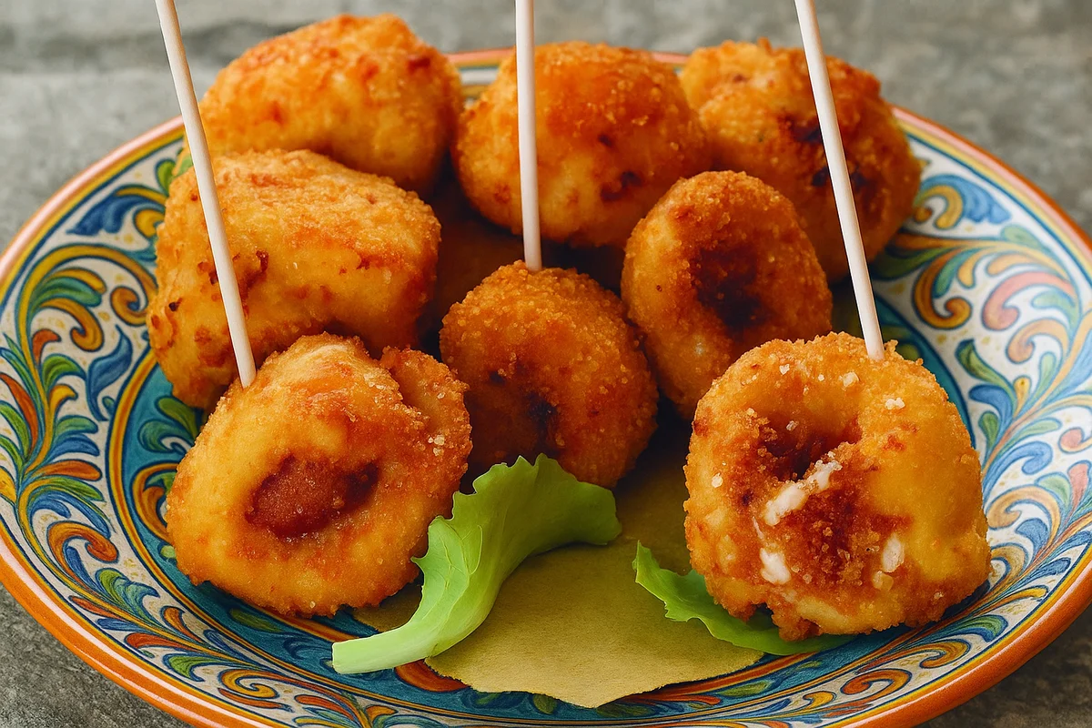 Sicilian carrubbedde: a crispy, melting starter