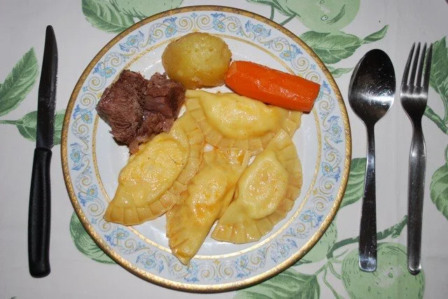 Cassatelle di ricotta in brodo