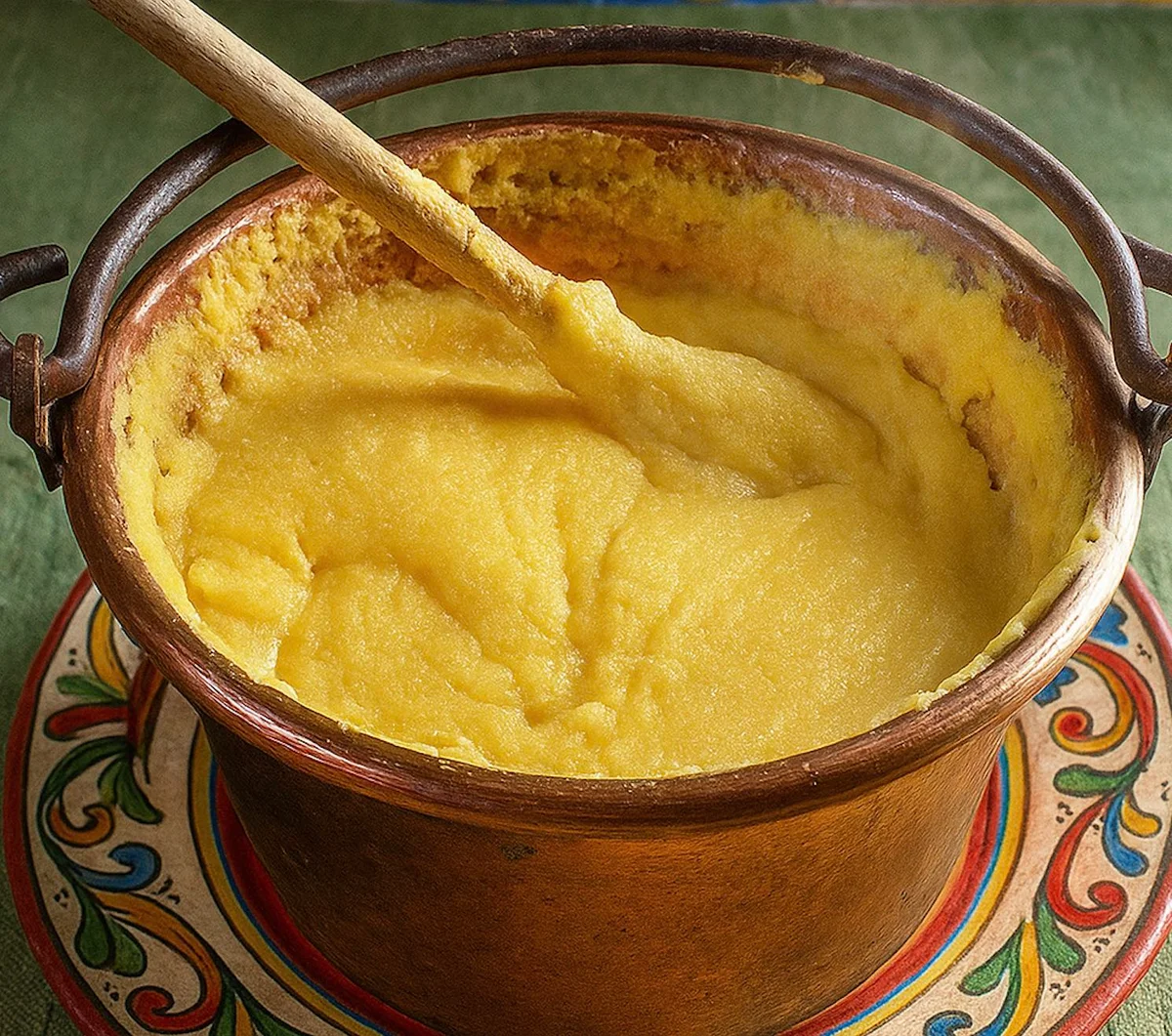 Ciciotta, polenta siciliana di farina di ceci