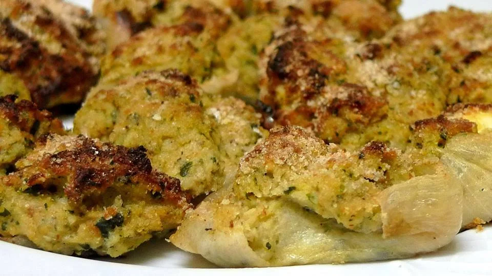Cipolle ripiene alla siciliana gratinate al forno