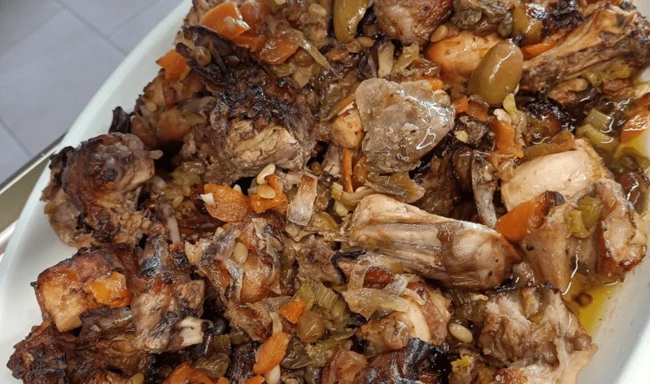 Coniglio in agrodolce alla siciliana