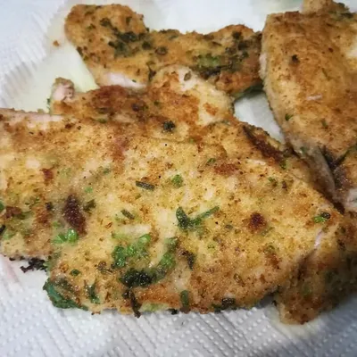 Crisp Sicilian Swordfish Cutlets
