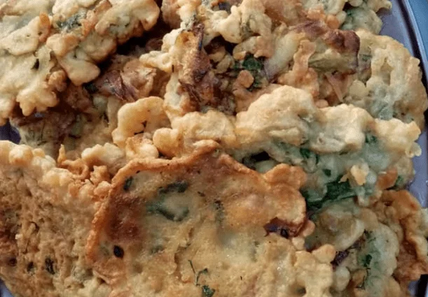 Crisp Sicilian artichoke cutlets on a plate