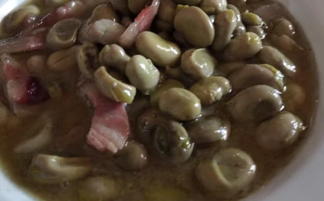 Broad Beans with Guanciale – A Sicilian Classic