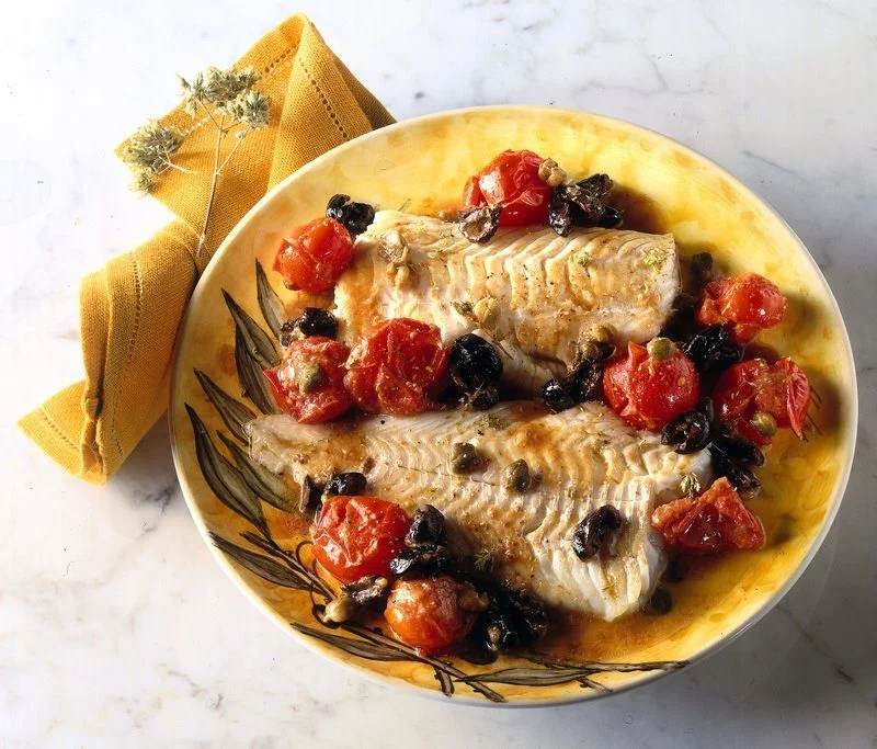 Sicilian-Style Cod Fillets alla Ghiotta: A True Taste of the Mediterranean Sea