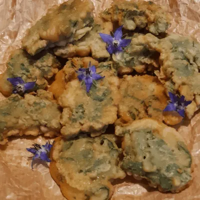 Borage Fritters