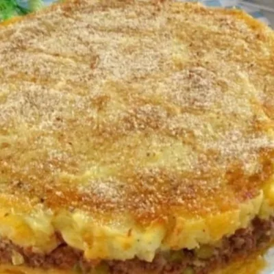 Gateau di patate al ragù (Grattò di patati palermitano)
