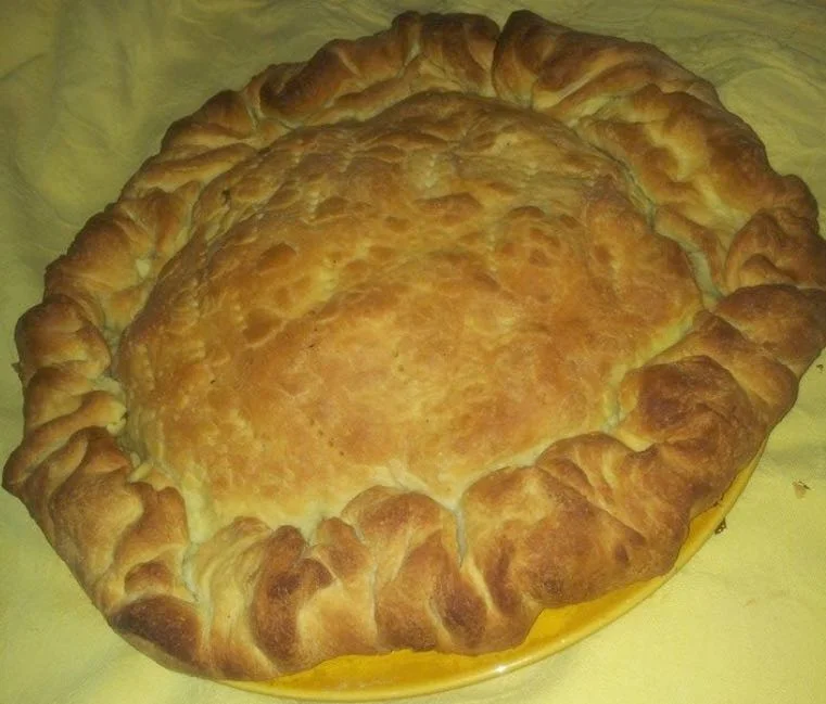 Impanata di agnello siracusana dorata al forno