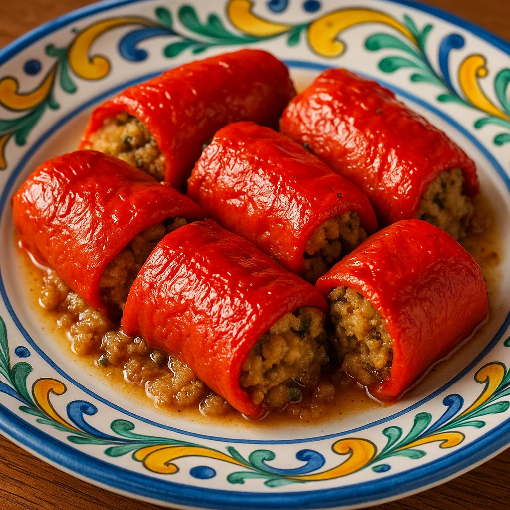 Involtini di peperoni alla siciliana: Piccoli scrigni di gusto