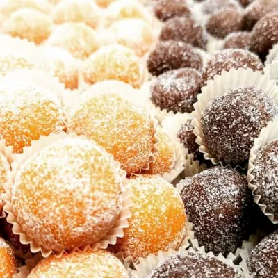 Palline all’arancia: dolcetti ericini al profumo di agrumi