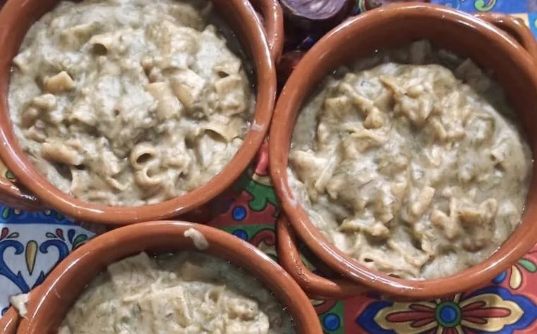 Pasta câ pastigghia servita con castagne e finocchietto selvatico