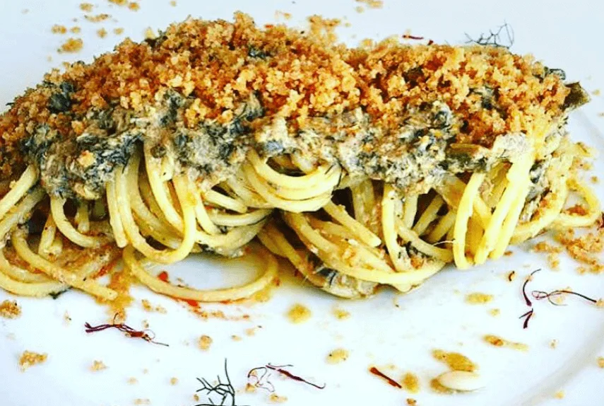 Pasta with sardines