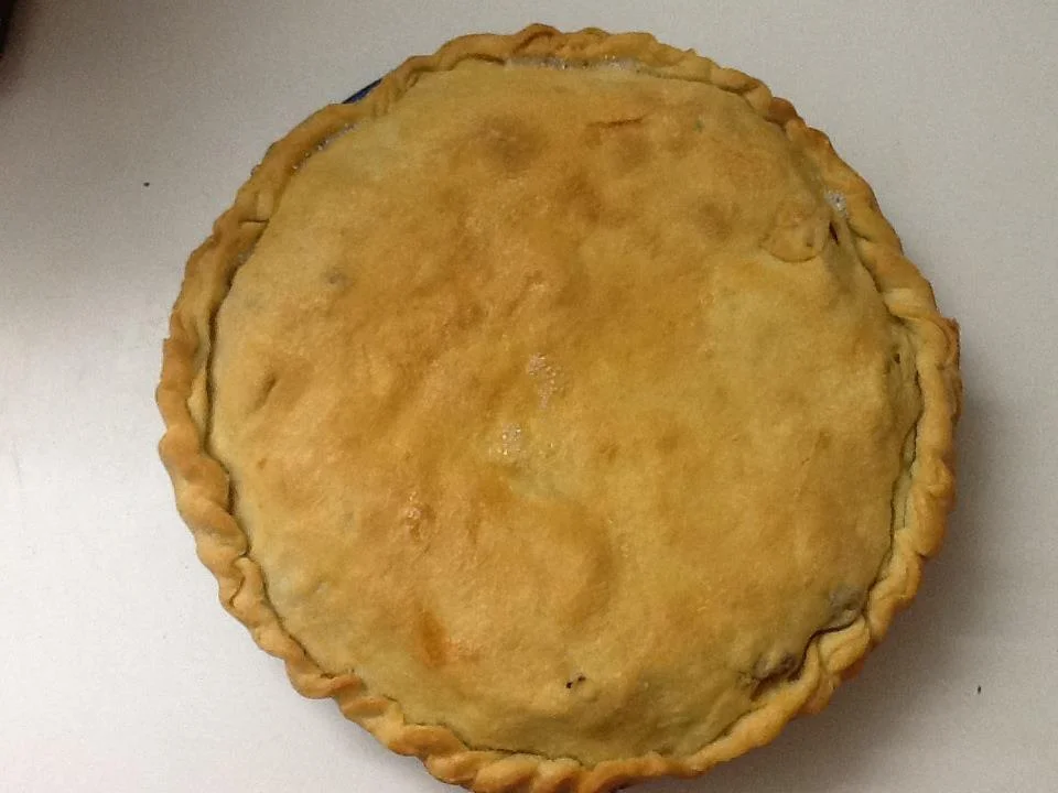 Pasticcio di Natale catanese con cavolfiore e ricotta in crosta dorata