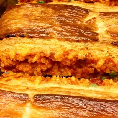 Paté di riso catanese: il rustico al forno della tavola calda