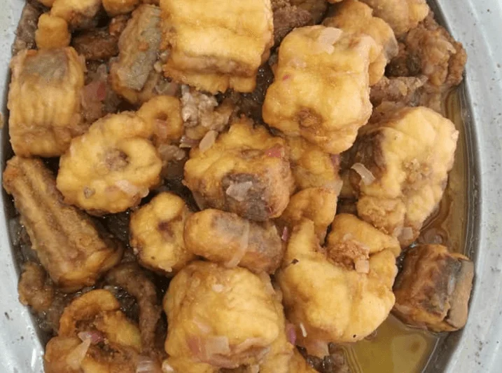 Pesce palombo fritto