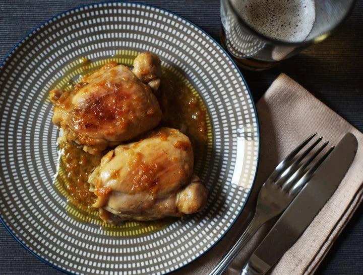 Pollo all'aceto alla siciliana