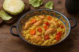 Pollo col cavolo cappuccio: sapori di Sicilia in tavola