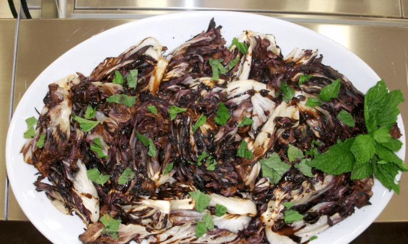 Radicchio arrosto in salmoriglio