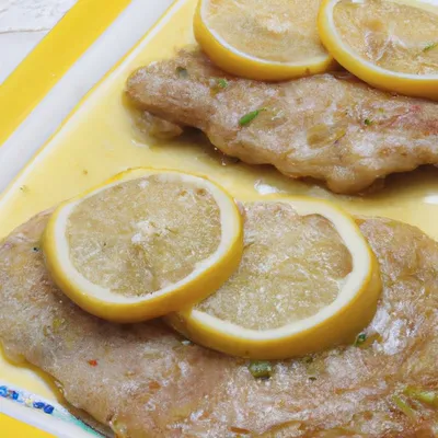 Lemon Veal Scaloppine: A Taste of Sicilian Freshness