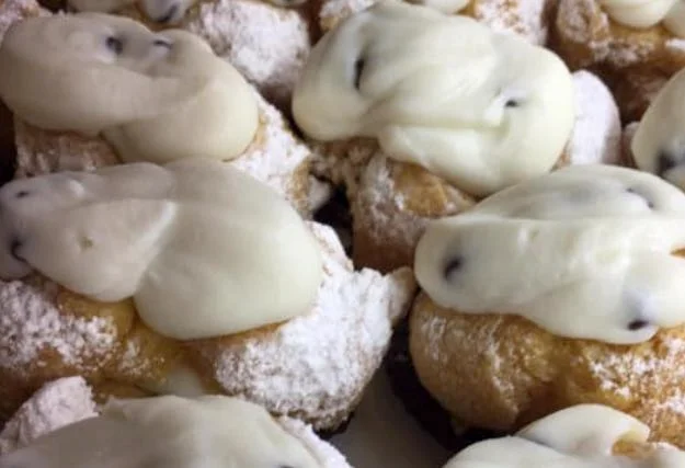 Sciù con crema di ricotta