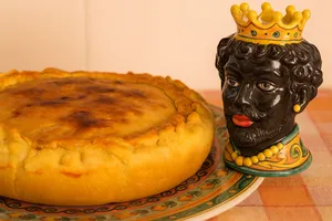 Potato Pie in Crust: A Taste of Sicilian Comfort