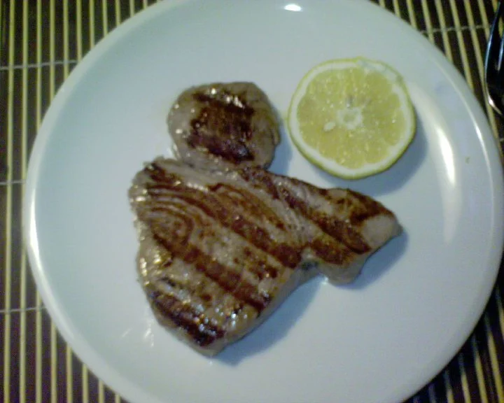 Tonno alla brace alla trapanese